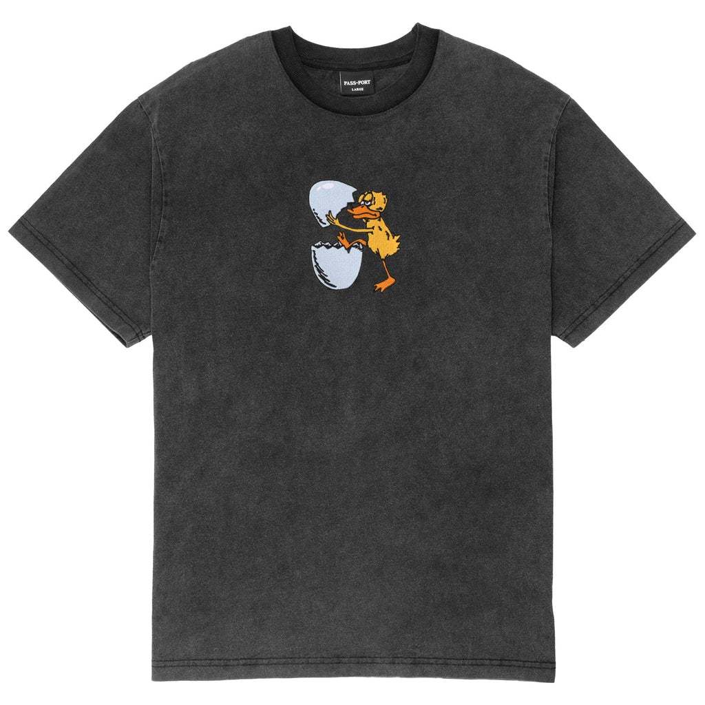 Pass-Port Over It Tee - Washed Black