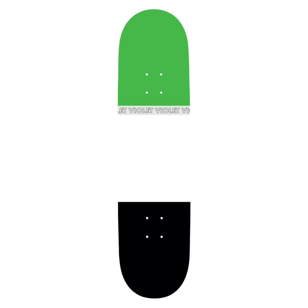 Violet Lollipop Deck Green - 8.25