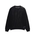 Stussy Cotton Mesh Crew Longsleeve - Black