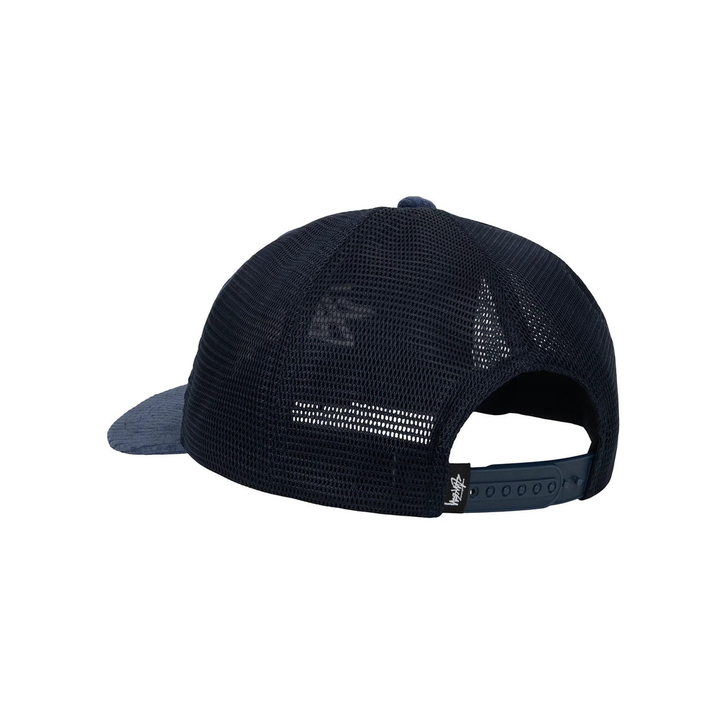 Stussy Corduroy Trucker Cap - Navy