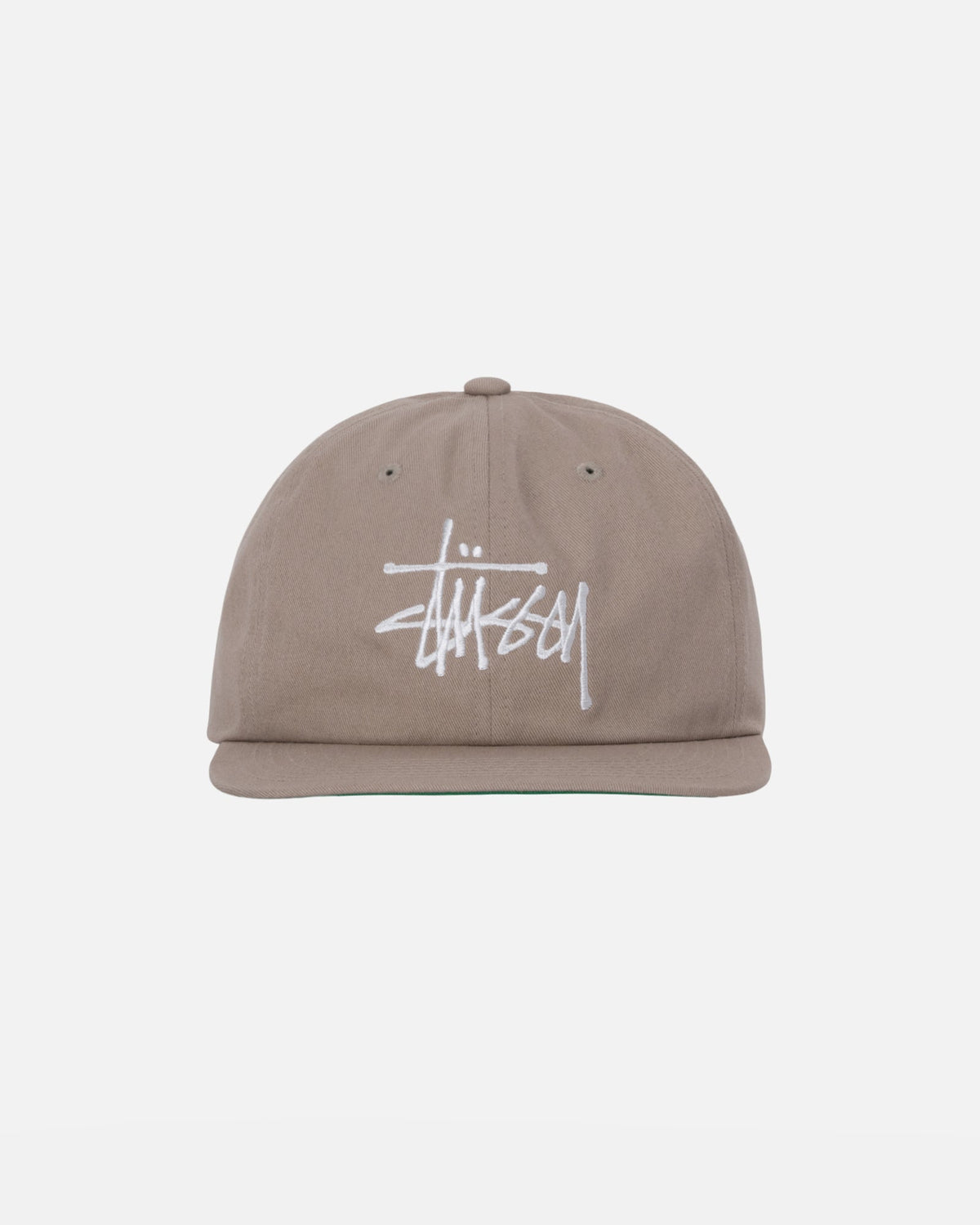 Stussy Basic Strapback Cap - Khaki