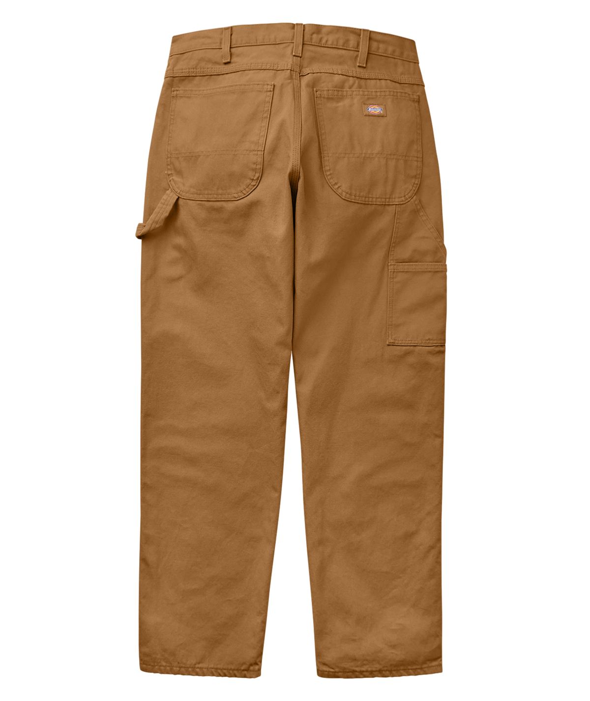 Dickies Relaxed Fit Duck Carpenter Pants - Rinsed Duck Brown