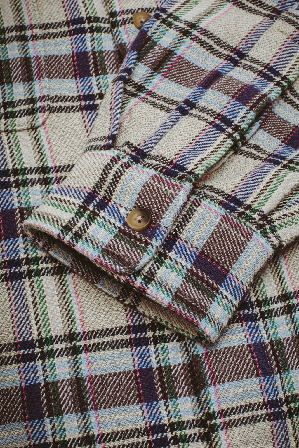 Fucking Awesome Rusty Flannel - Grey Plaid