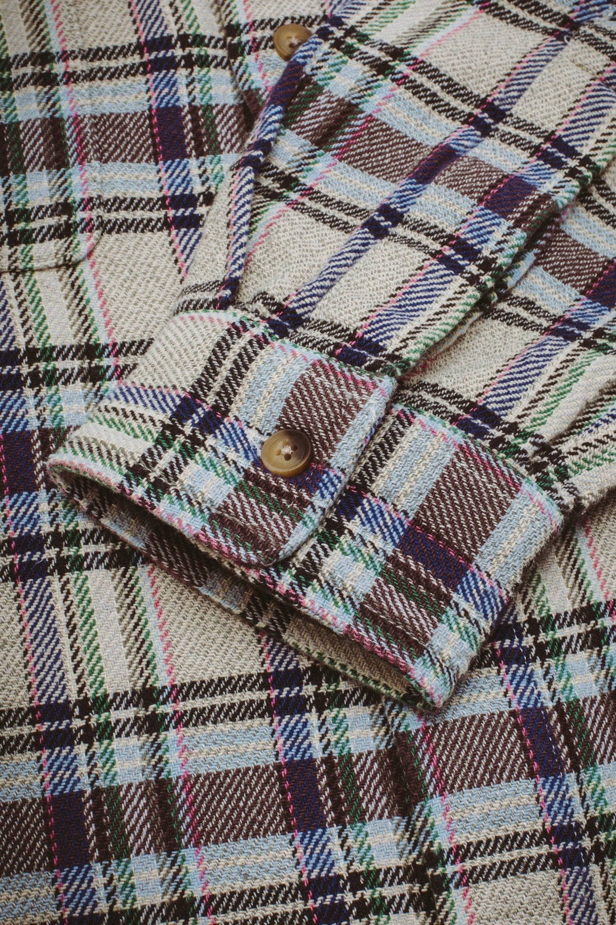 Fucking Awesome Rusty Flannel - Grey Plaid