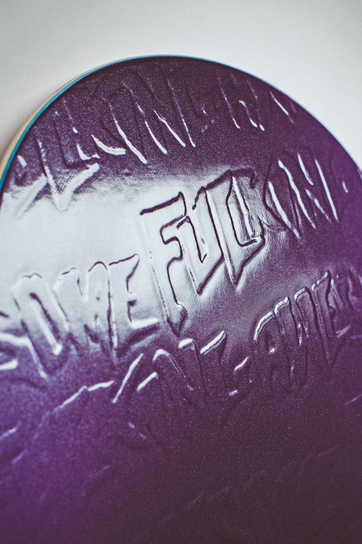Fucking Awesome Embossed Phantom Purple Deck - 8.25