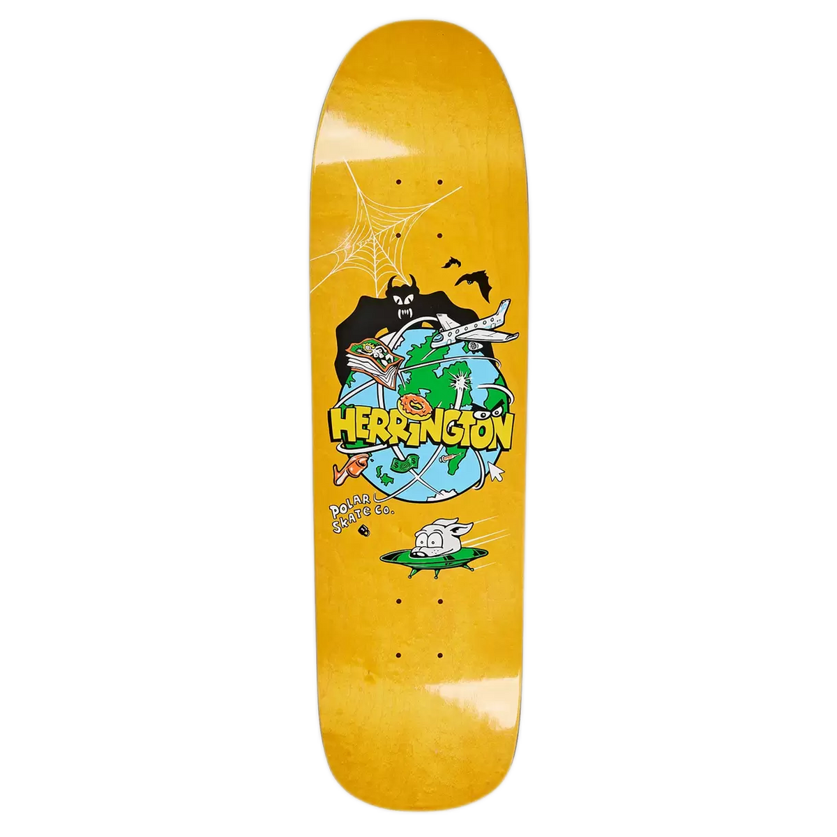 Polar Herrington Planet Deck - 8.65 1991 Jr. Shape