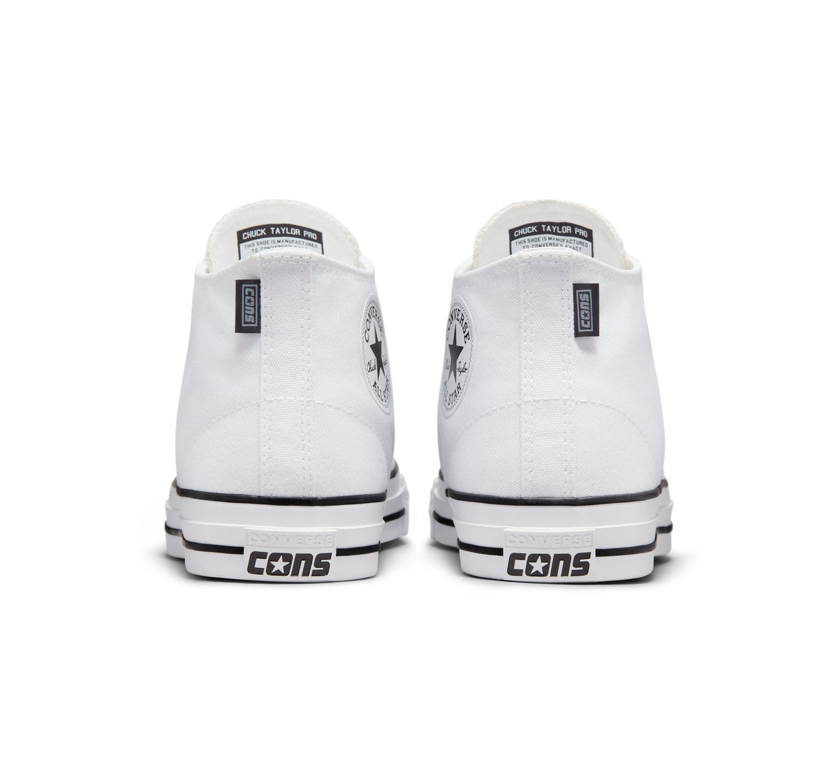Converse CTAS Pro Mid - White/White/Black