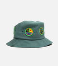 Turtle Island Mind Expansion TIME Patches Bucket Hat