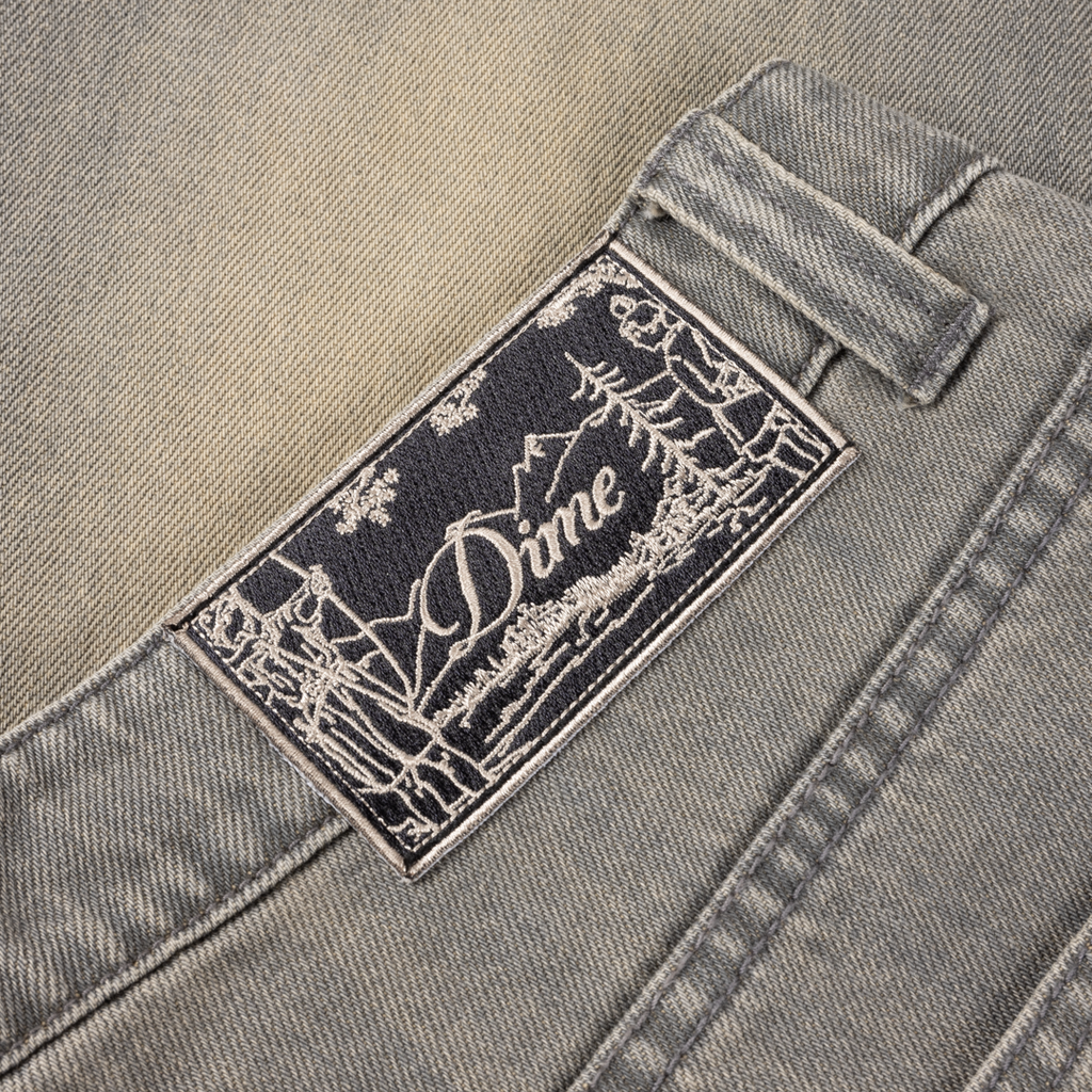 Dime Baggy Denim Pants - Sandblasted Desert