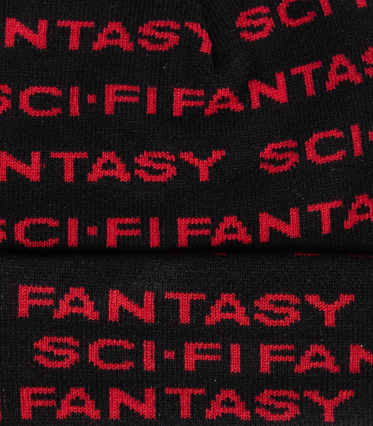 Sci-Fi Fantasy Repeat Logo Beanie