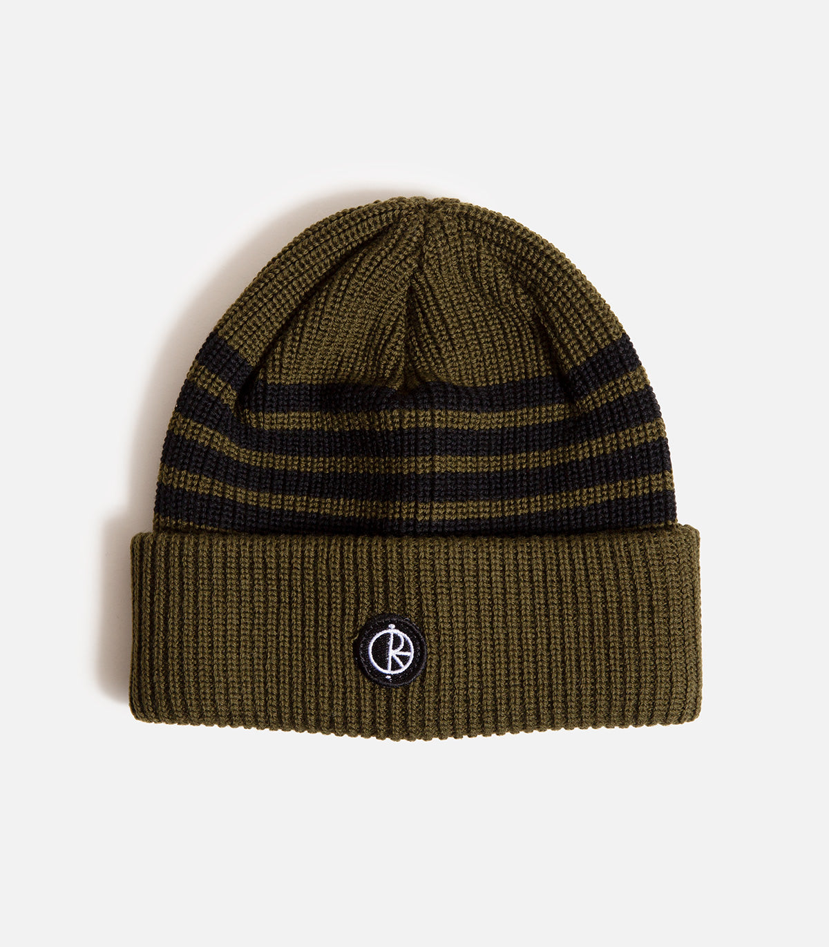 Polar Stripe Merino Beanie