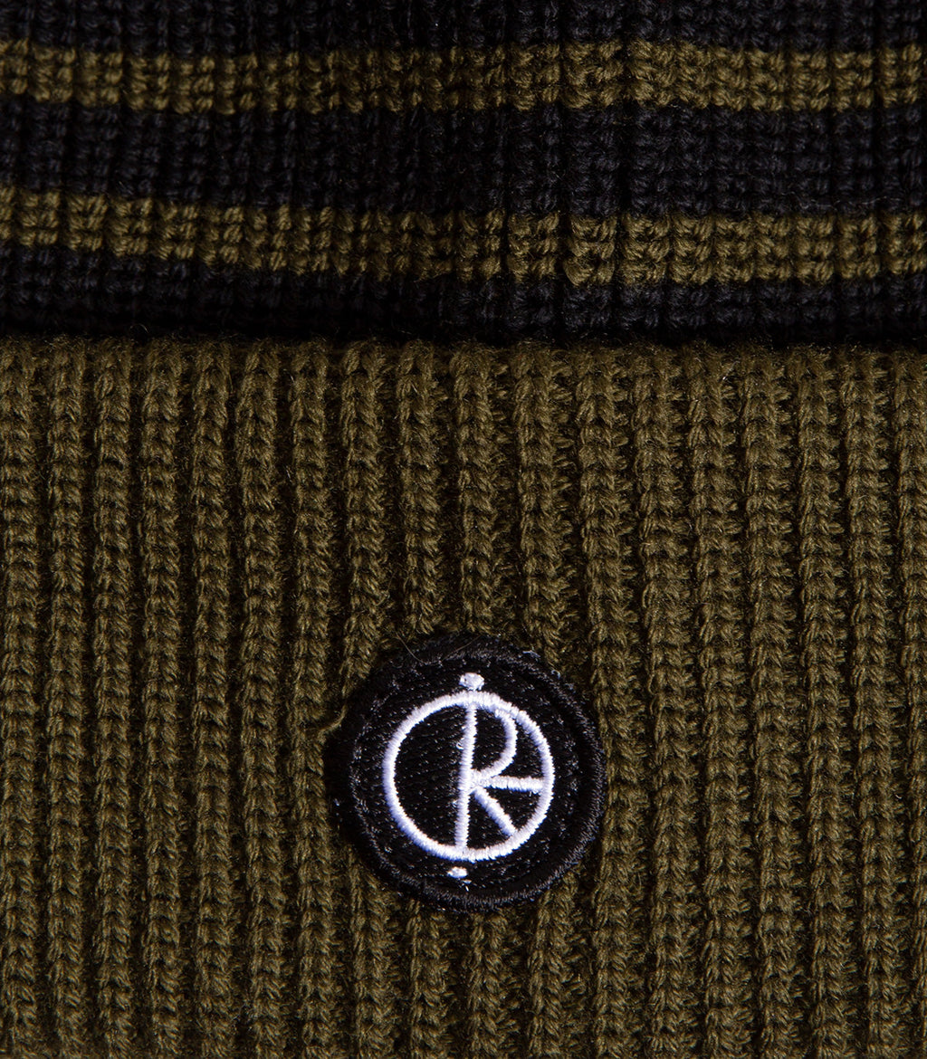 Polar Stripe Merino Beanie