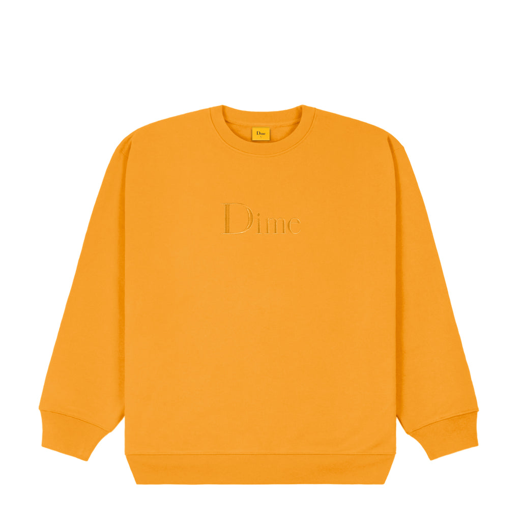 Dime Classic Logo Crewneck - Squash