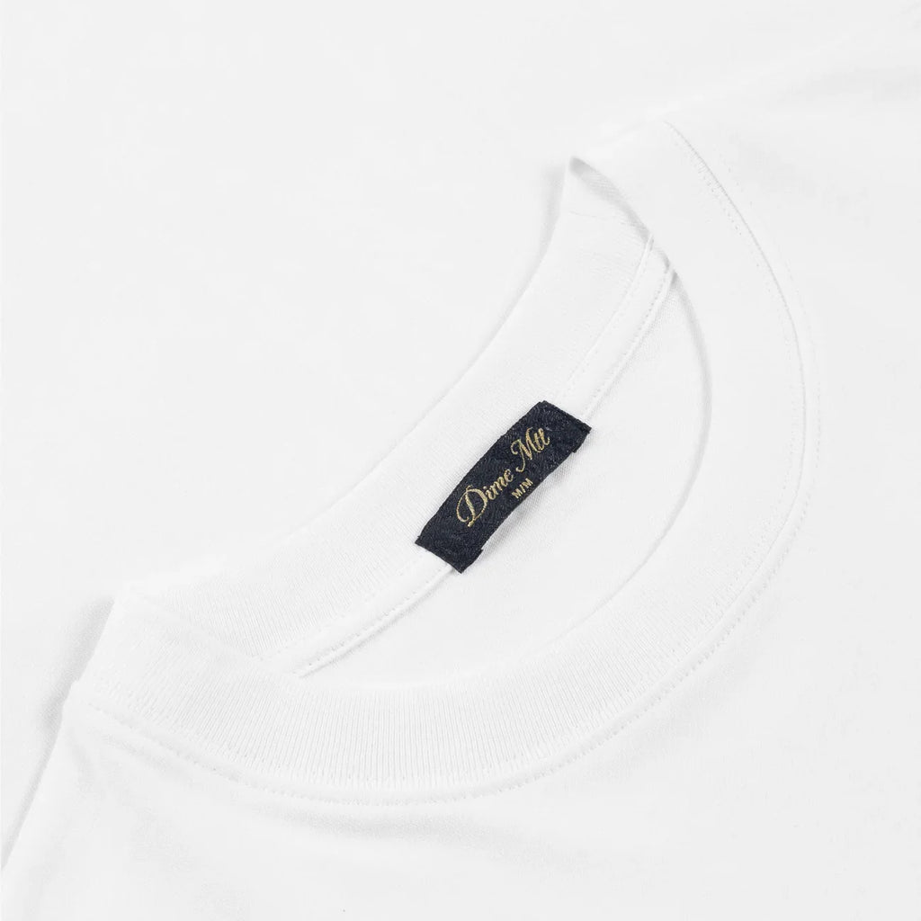 Dime Splinter Tee - White