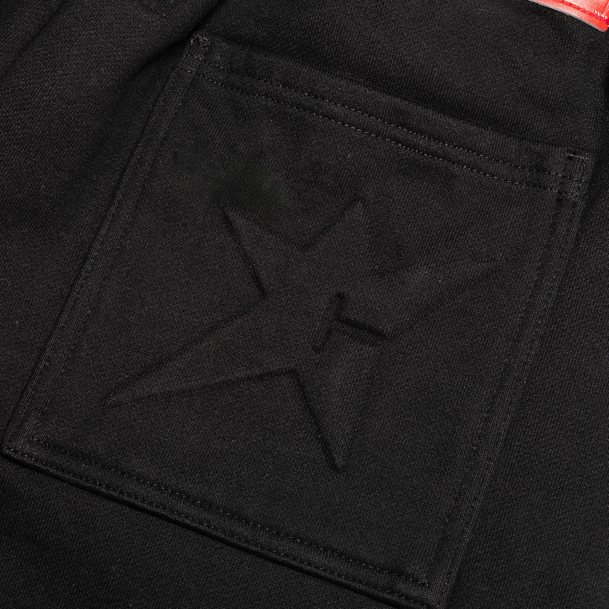 Carpet Company C-Star Buttonfly Sweatpants - Black