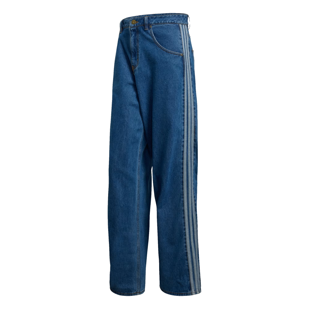 Adidas Firebird Denim Pants - Medium Vintage Blue