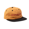 Sci-Fi Fantasy Flat Logo Hat - Brown/Black