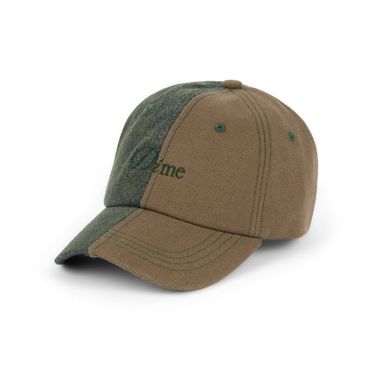 Dime Split Low Pro Cap - Walnut