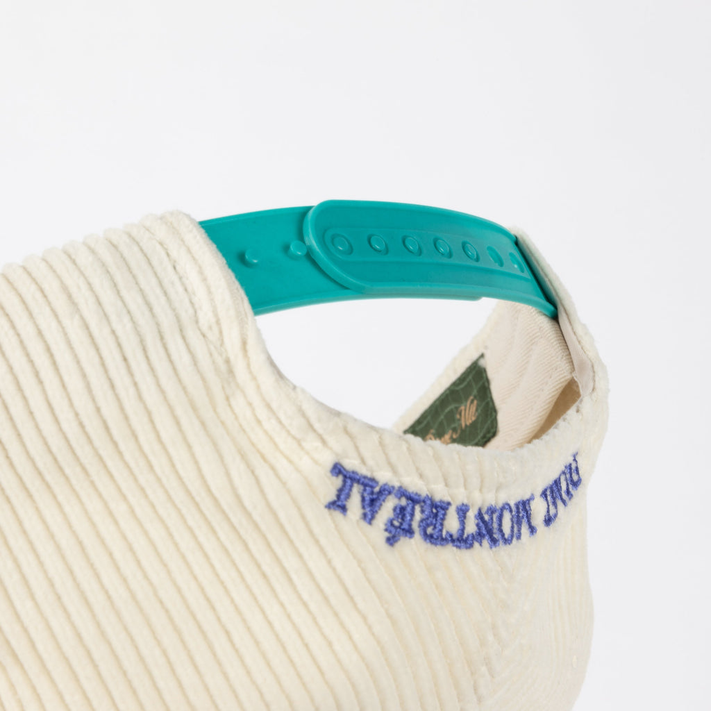Dime Cord Full Fit Cap - Cream