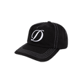 Dime Cursive Denim Worker Cap - Black Washed