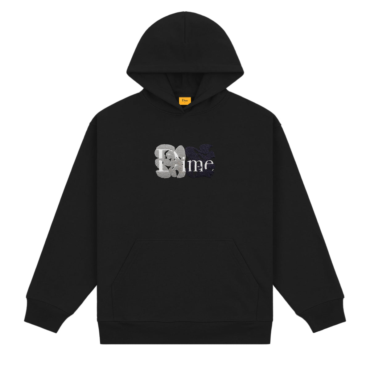 Dime Classic Duo Hoodie - Black