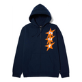HUF All Star Zip Hoodie - Navy