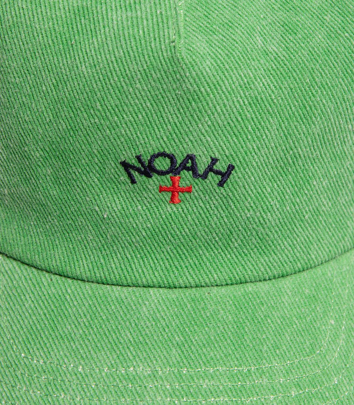 Noah Core Logo Recycled Denim 5 Panel Hat
