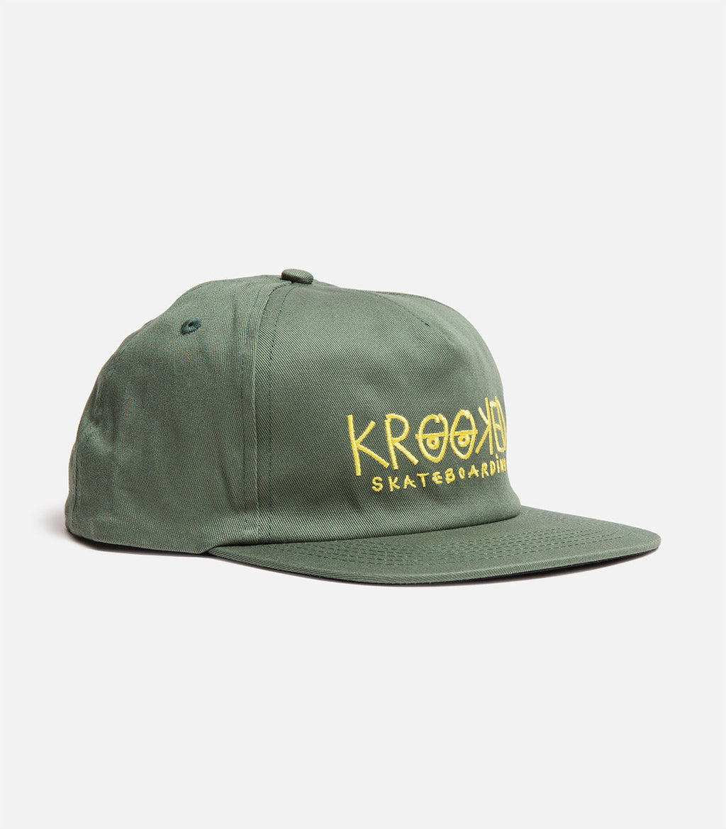 Krooked Eyes Snapback Hat