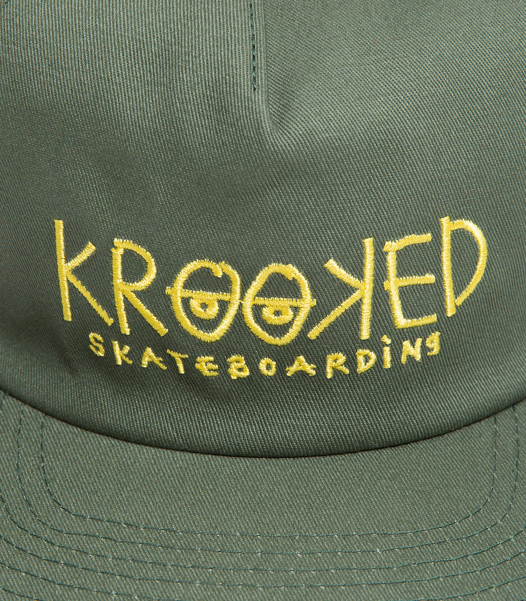 Krooked Eyes Snapback Hat