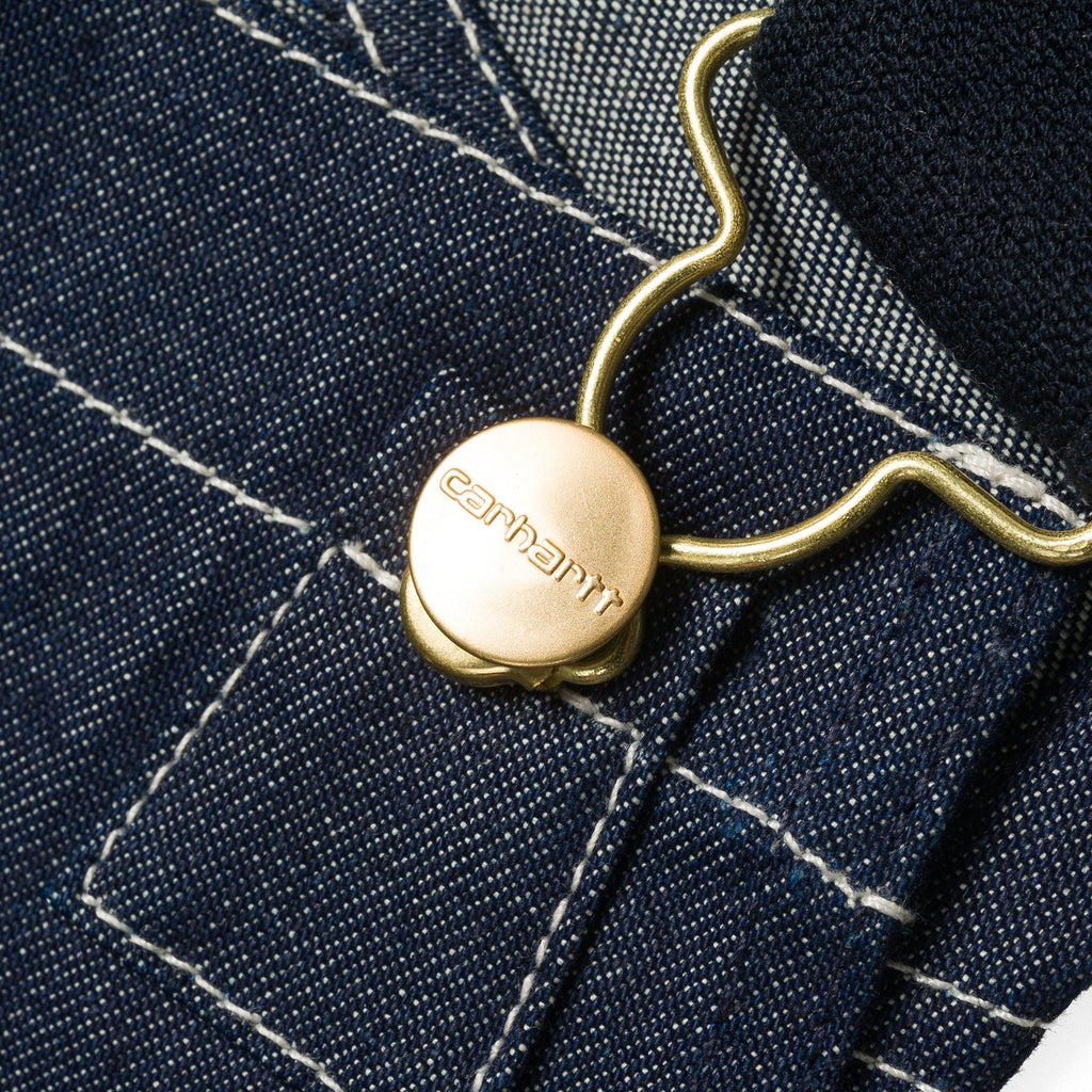 Carhartt WIP Bib Overall - Blue Rigid Denim