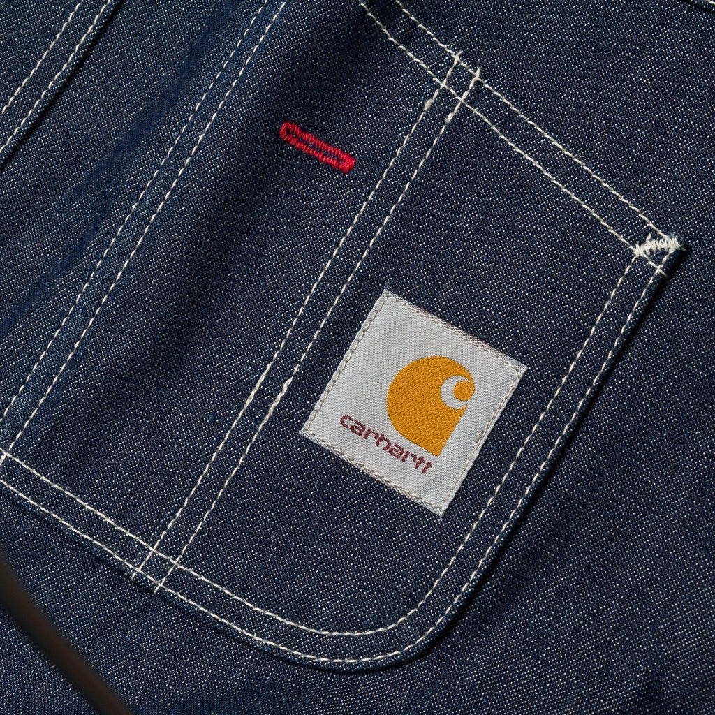 Carhartt WIP Bib Overall - Blue Rigid Denim
