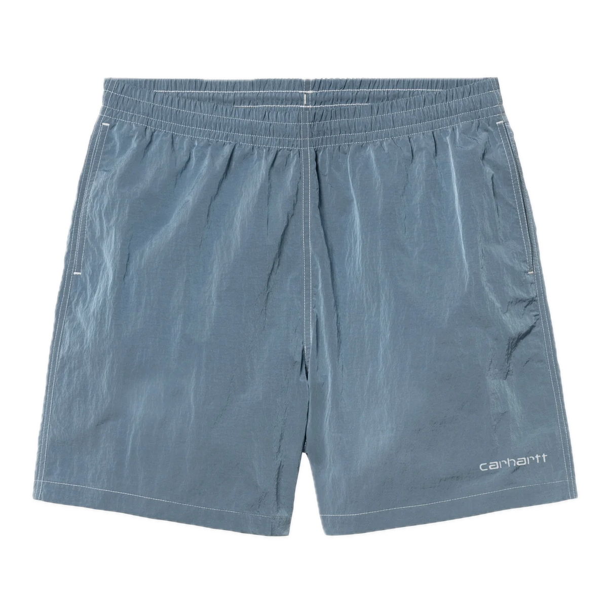 Carhartt WIP Canby Swim Trunks - Clay Blue/White