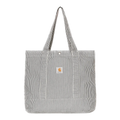 Carhartt WIP Mercer Stripe Tote Bag - Graphite/Stone Washed
