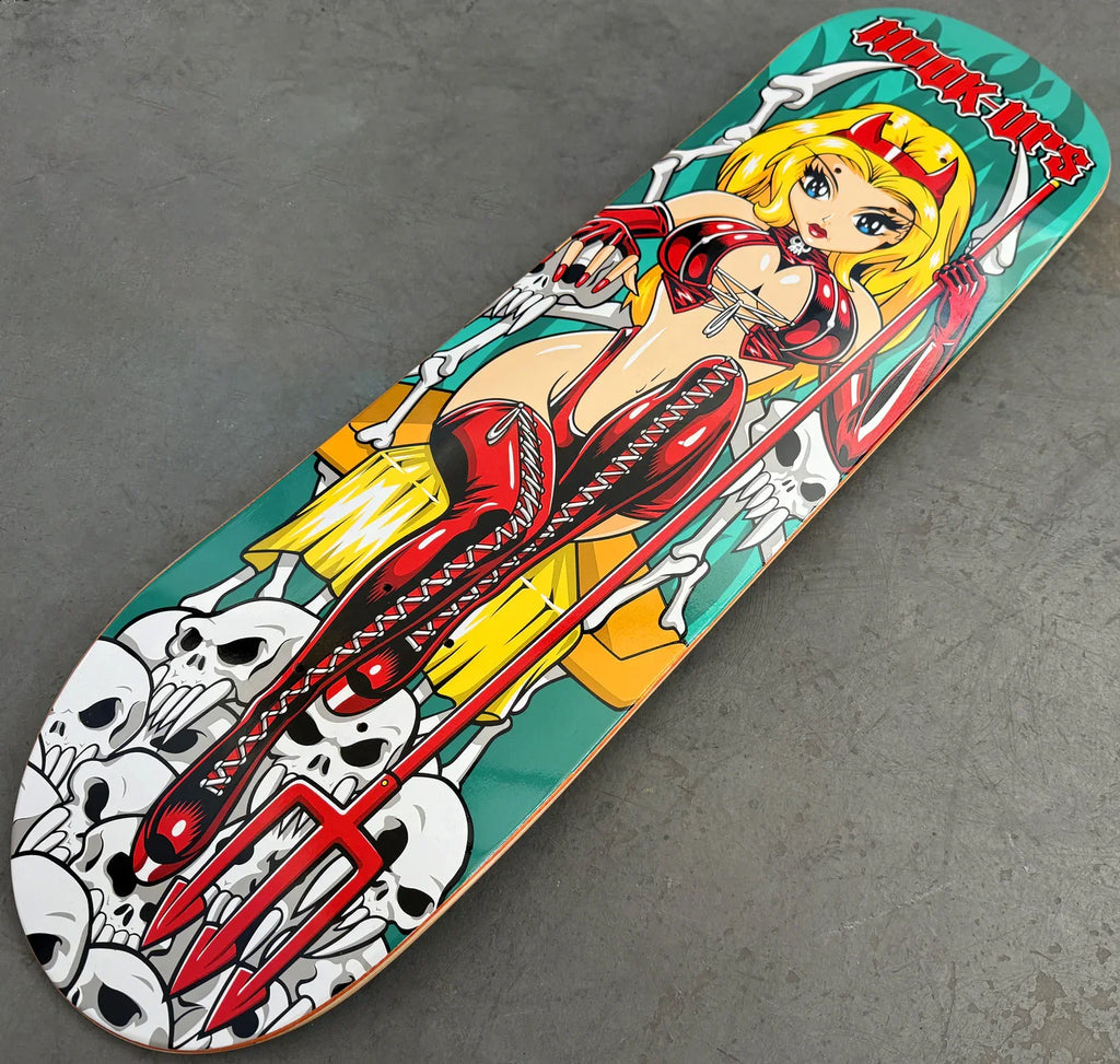 Hook-Ups Devil Throne Deck - 8.5