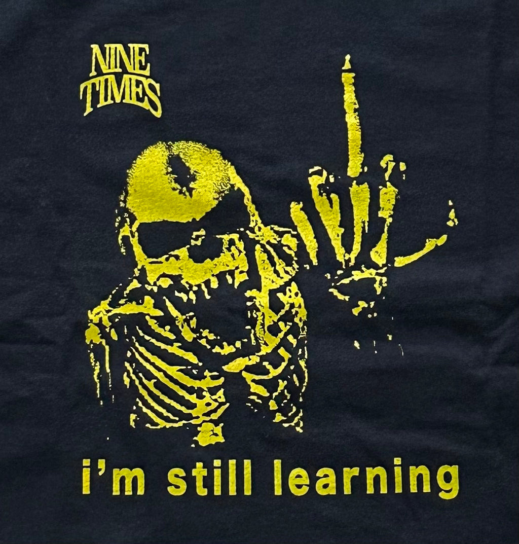 Ninetimes Learning Tee - Navy