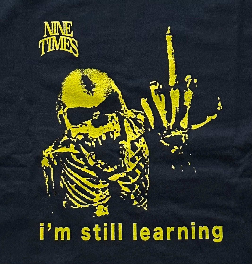 Ninetimes Learning Tee - Navy