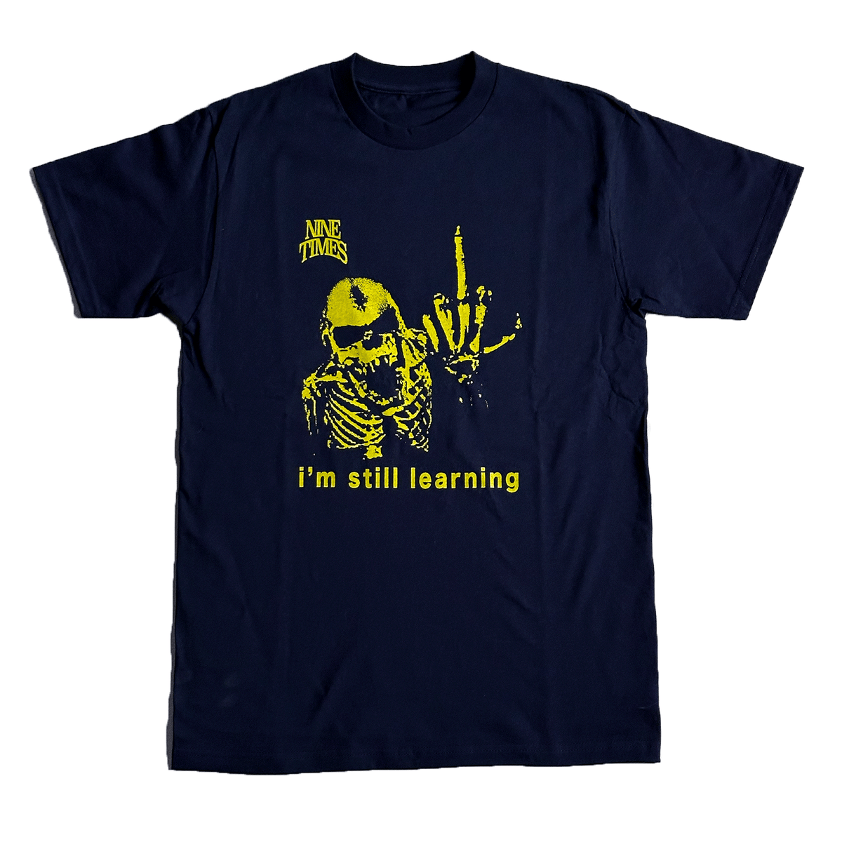 Ninetimes Learning Tee - Navy