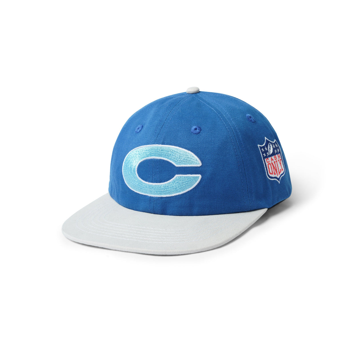 Cash Only League Snapback Cap - Navy / Grey