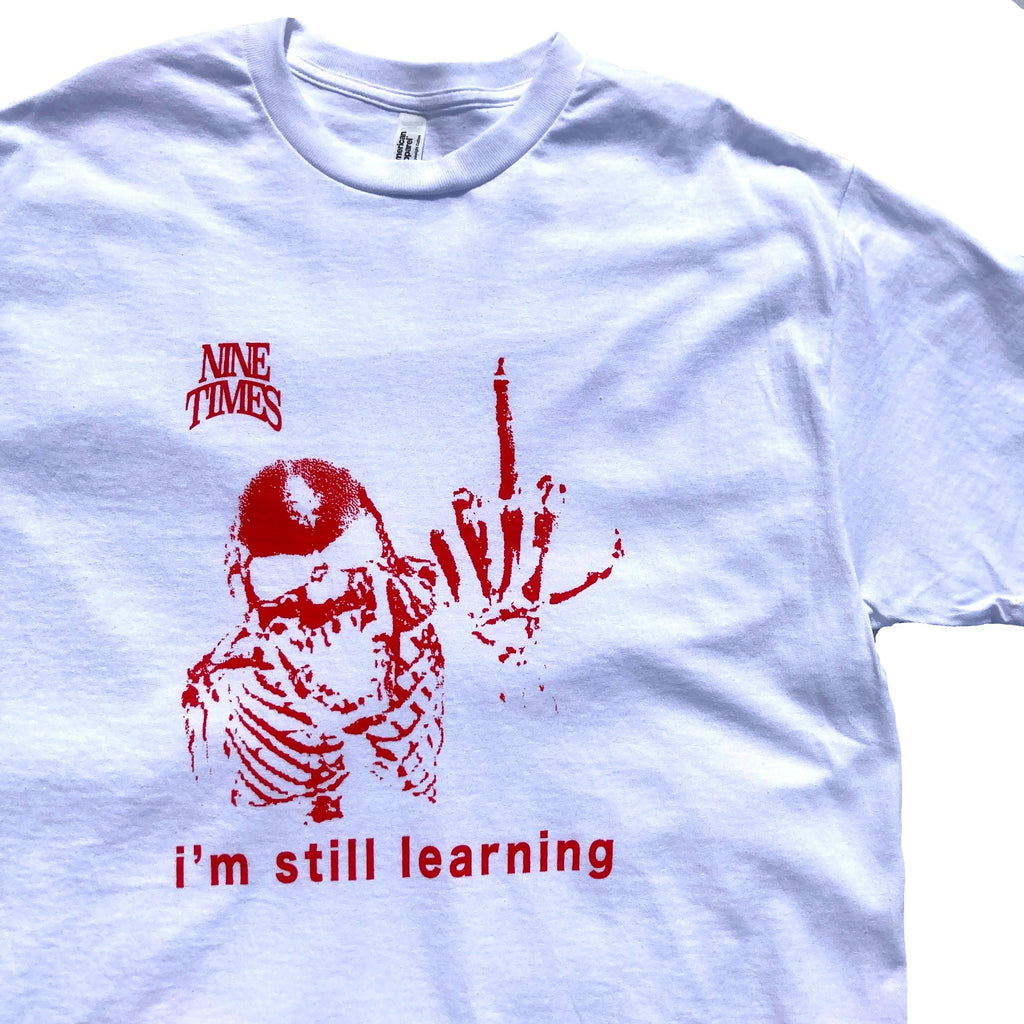 Ninetimes Learning Tee - White