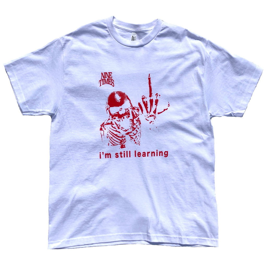 Ninetimes Learning Tee - White