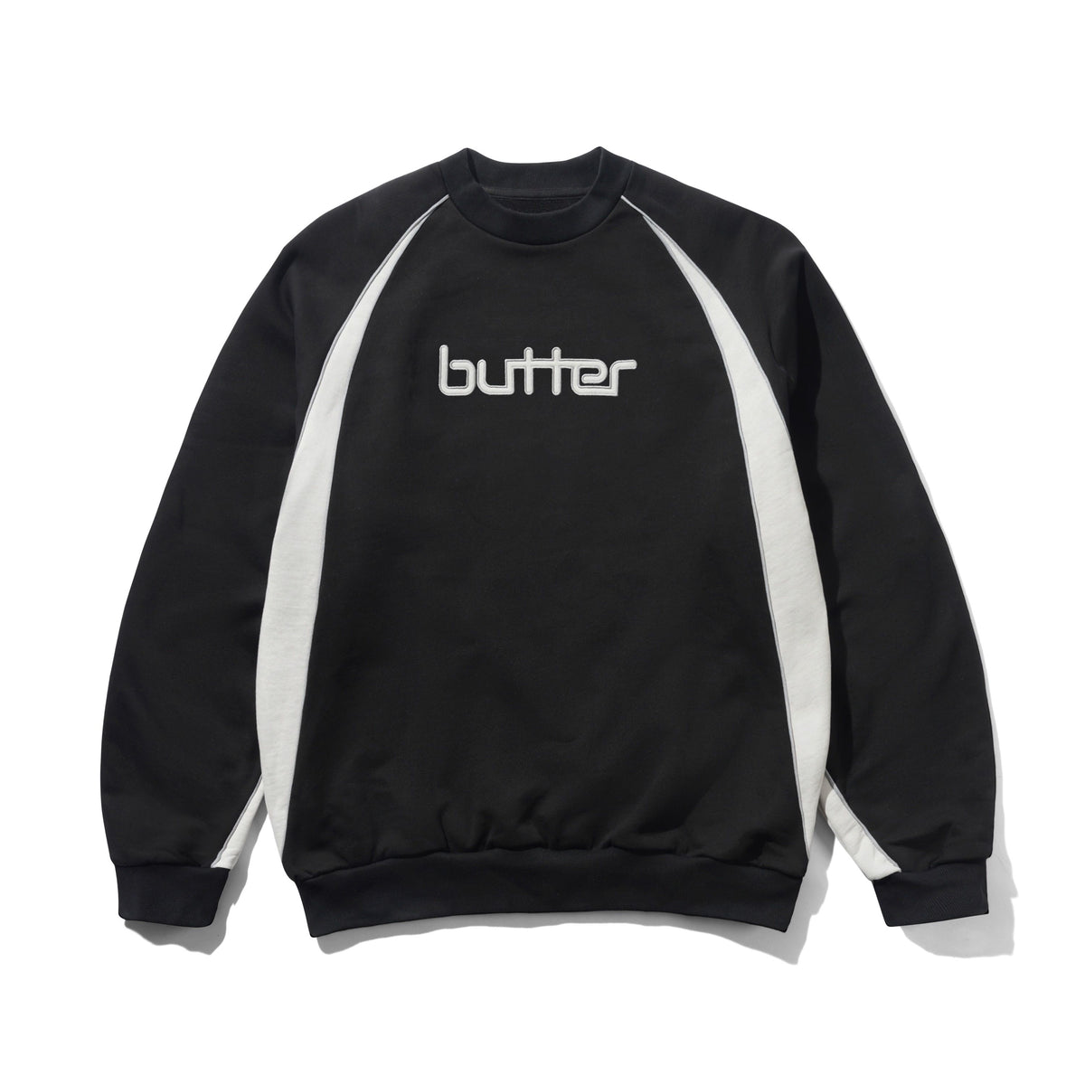 Butter Goods Match Crewneck - Black