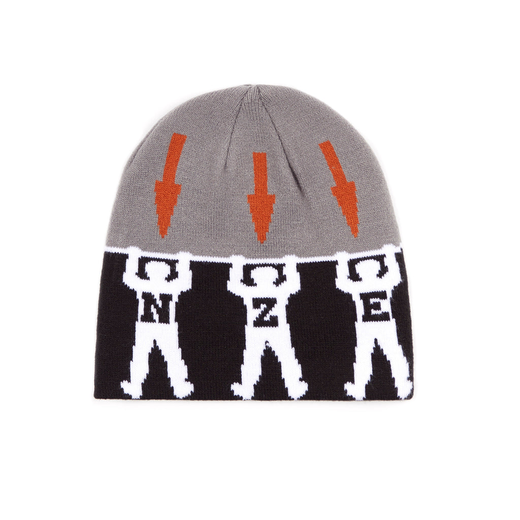 Bronze 56K Arrow Skully Beanie - Black