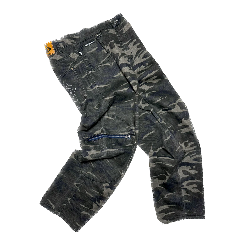 Star Team Circle Cargo Jeans - Camo