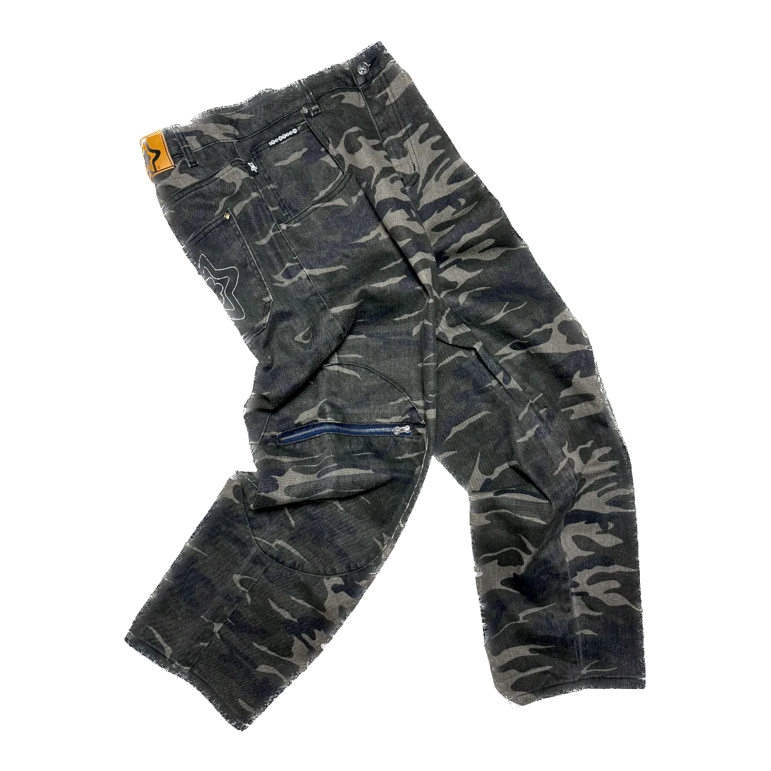 Star Team Circle Cargo Jeans - Camo