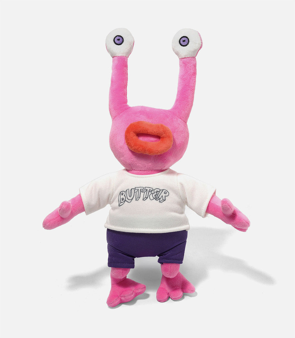 Butter Goods X Daniel Johnston Pink Jeremiah Plushie
