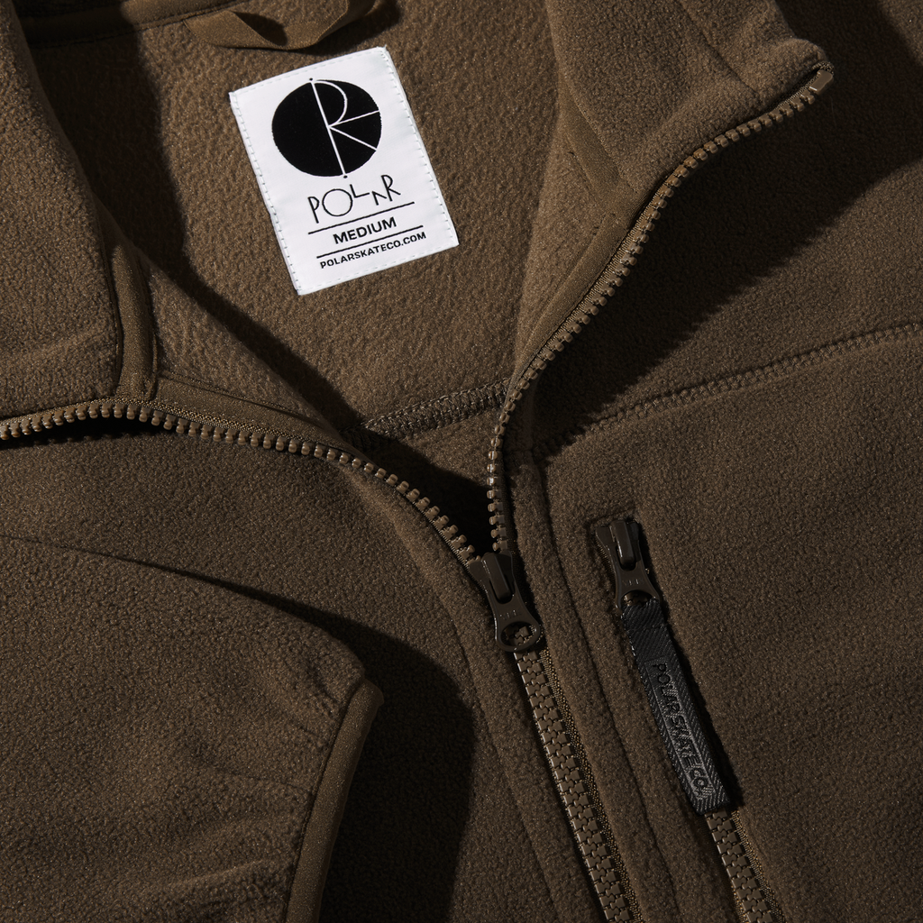 Polar Basic Fleece Jacket - Brown