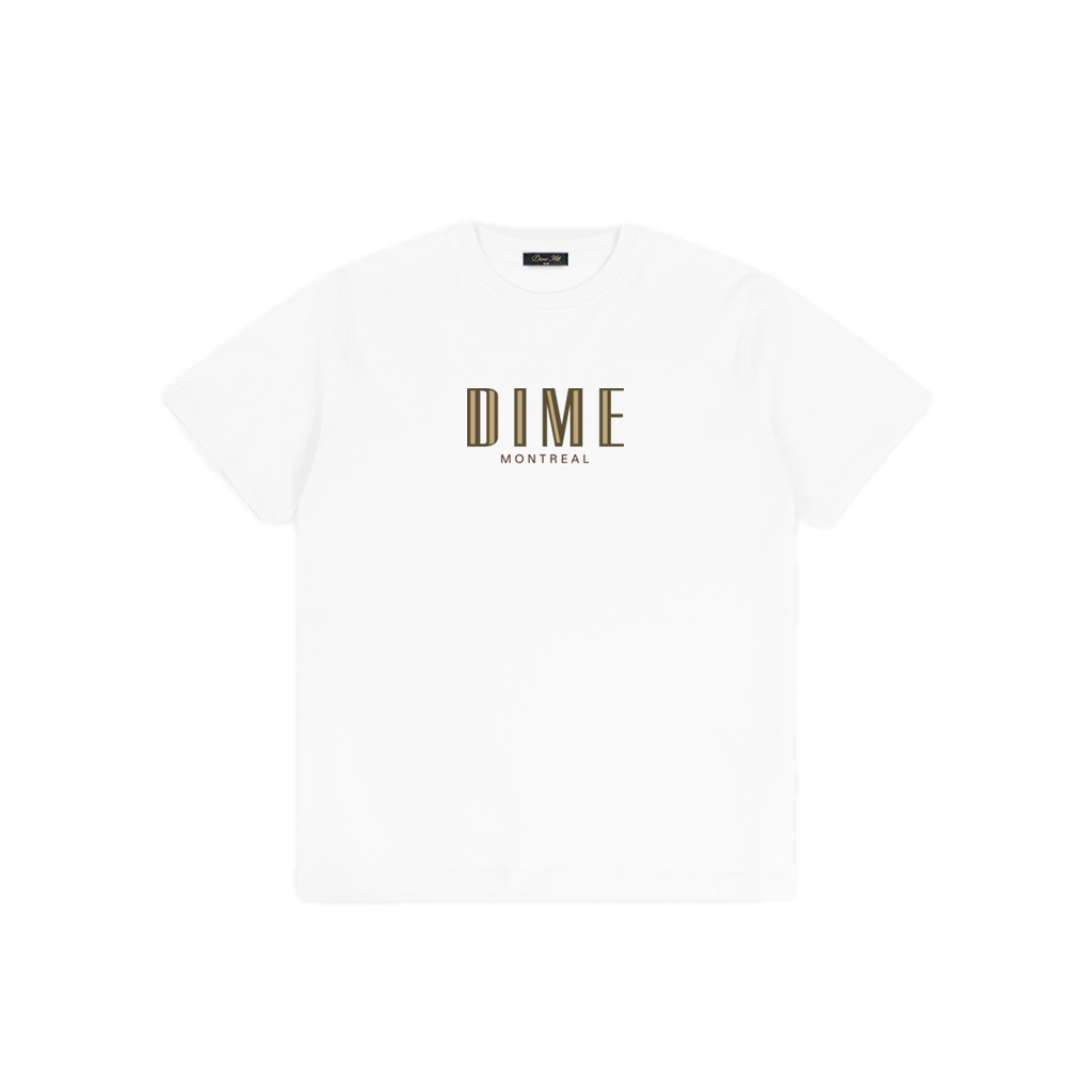 Dime Blocks Tee - White