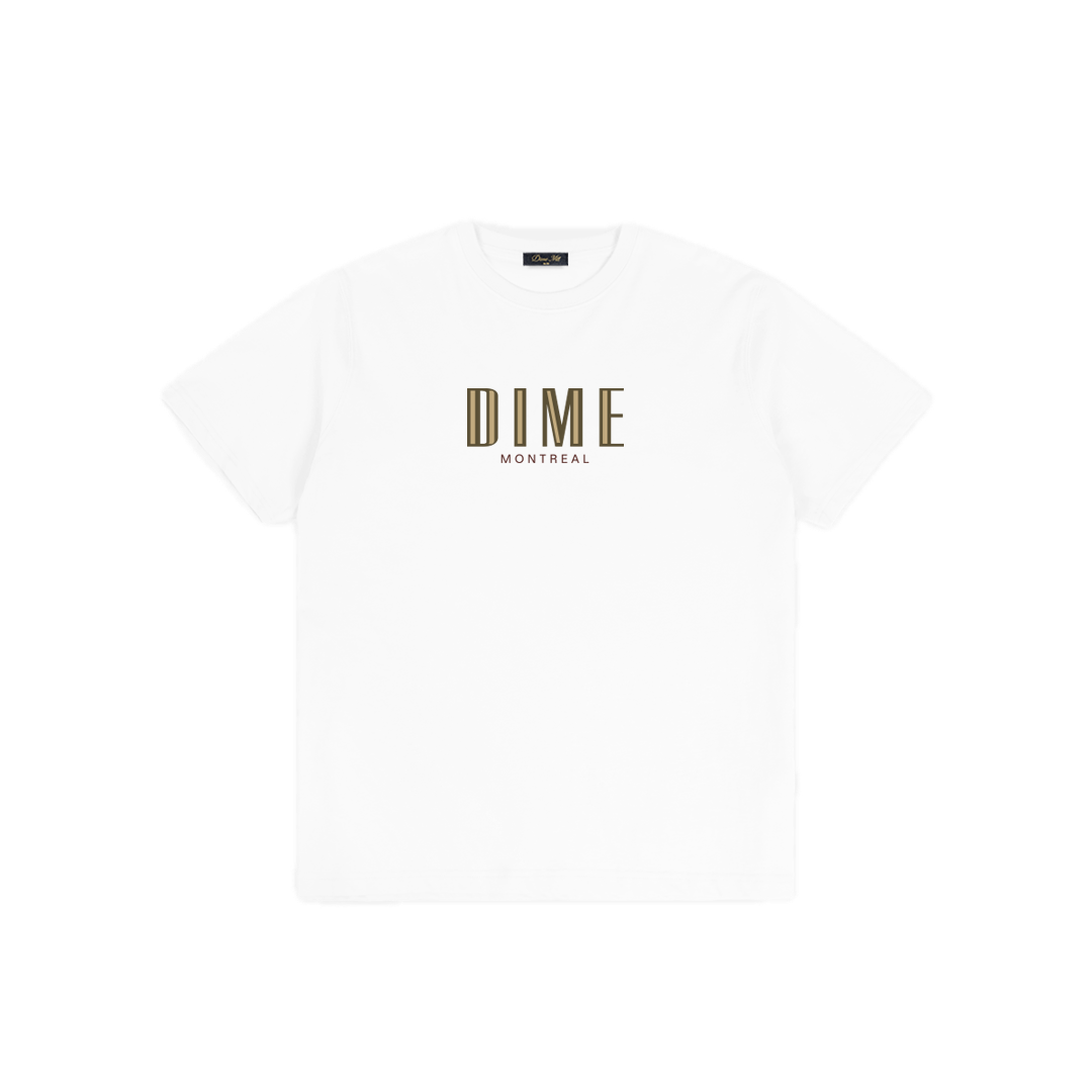Dime Blocks Tee - White