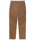 Carhartt WIP Single Knee Pant - Hamilton Brown Rinsed