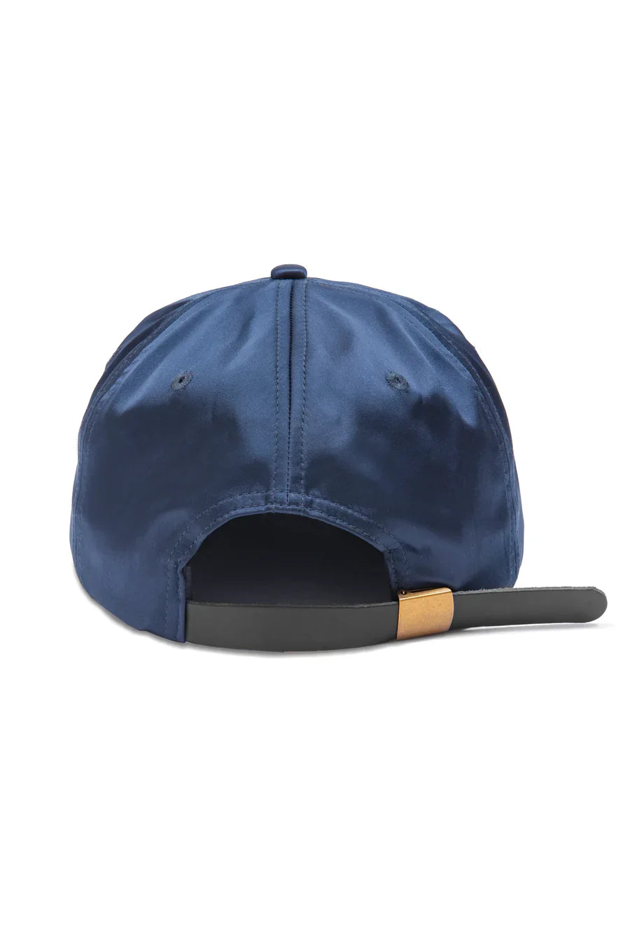 Quartersnacks Satin Snackman Cap - Black/Navy